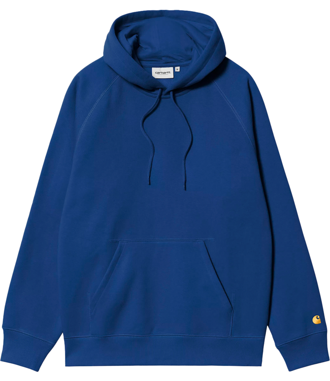 CARHARTT WIP Hooded Chase Sweat - Wolfsbane/Gold