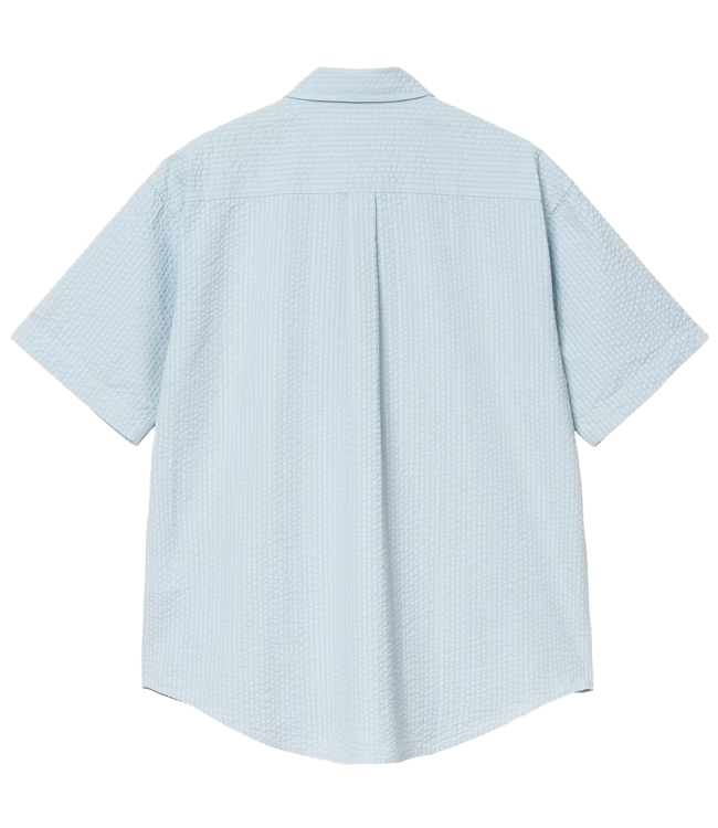 CARHARTT WIP S/S Toland Shirt - Toland Stripe/Blue Fog