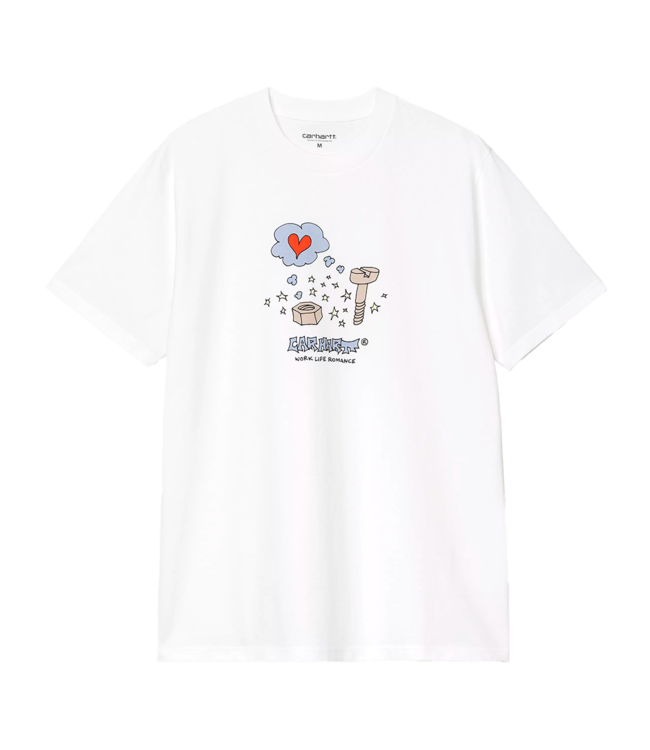 CARHARTT WIP S/S Work Life Romance T-Shirt - White