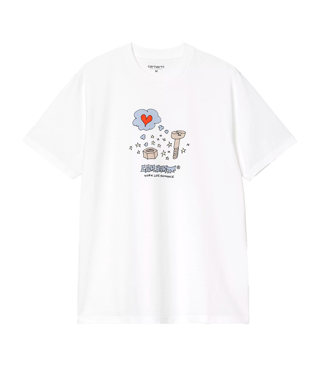 CARHARTT WIP S/S Work Life Romance T-Shirt - White