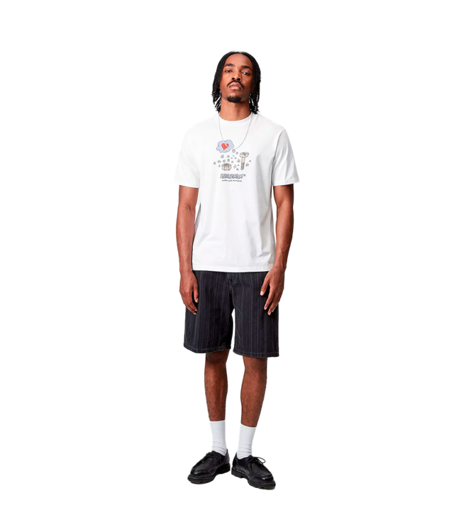 CARHARTT WIP S/S Work Life Romance T-Shirt - White