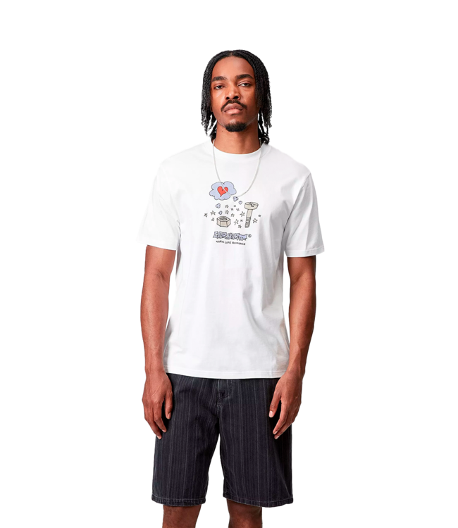 CARHARTT WIP S/S Work Life Romance T-Shirt - White