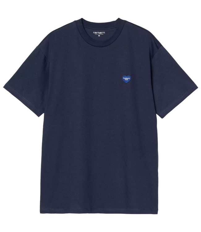 CARHARTT WIP S/S Heart Ii Hartt T-Shirt - Blue