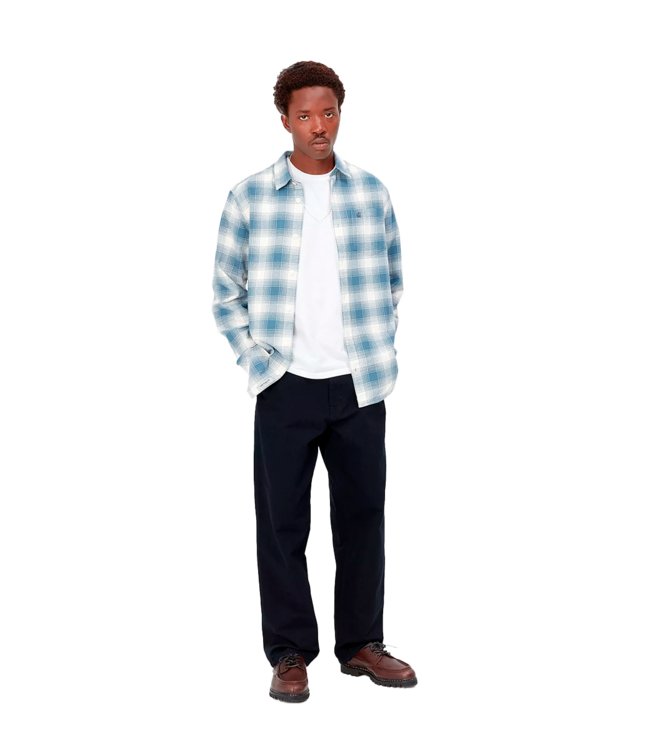 CARHARTT WIP Simple Pant - Dark Navy/Rinsed