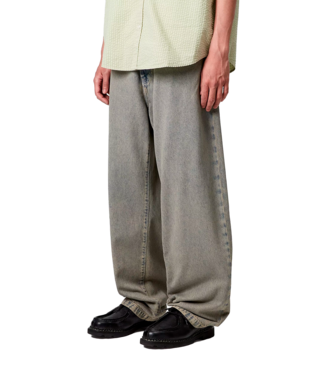 CARHARTT WIP Landon Pant - Blue/Leather/Garment Dyed