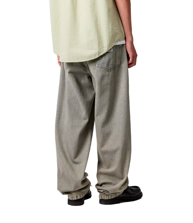 CARHARTT WIP Landon Pant - Blue/Leather/Garment Dyed