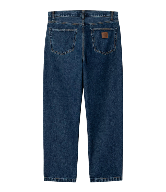 CARHARTT WIP Aaron Pant - Blue/Stone Washed