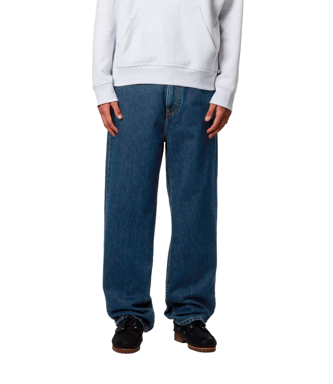 CARHARTT WIP Aaron Pant - Blue/Stone Washed
