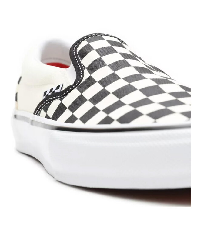 VANS Skate Slip-On - (Checkerboard) Black/Off White