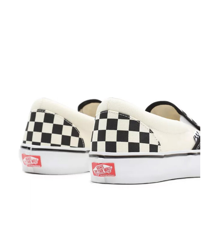VANS Skate Slip-On - (Checkerboard) Black/Off White