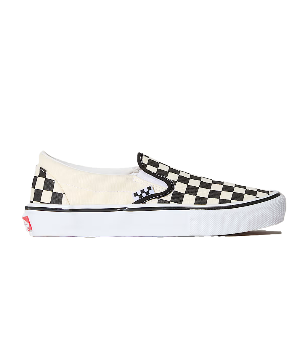 VANS Skate Slip-On - (Checkerboard) Black/Off White