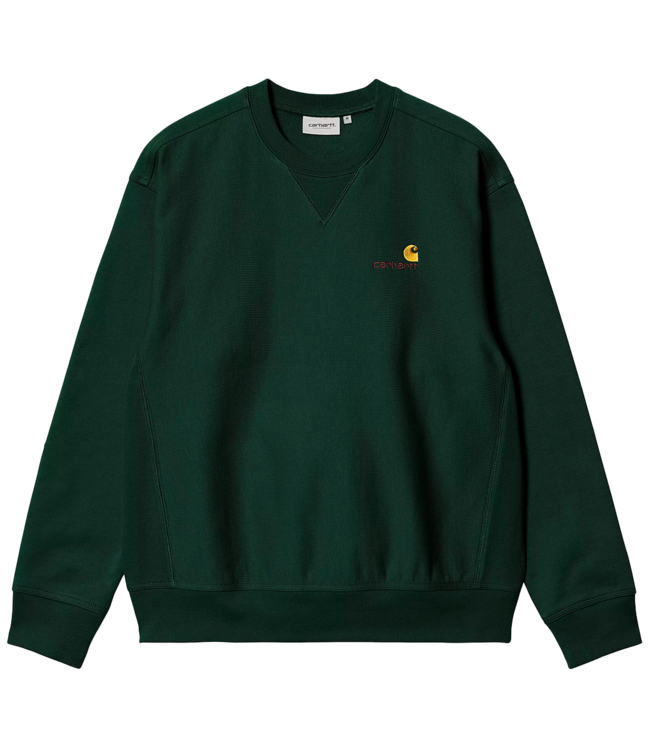CARHARTT WIP American Script Sweat - Conifer