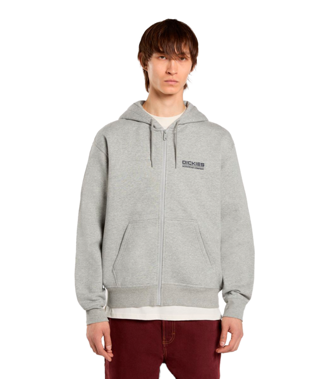 DICKIES Bolivar Fz Hoodie - Grey Melange