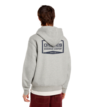 DICKIES Bolivar Fz Hoodie - Grey Melange