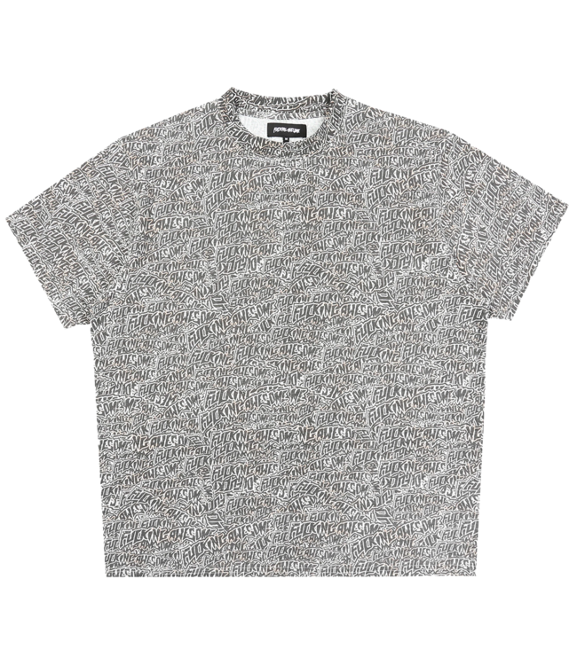 FUCKING AWESOME Burnt Sticker Stamp Tee - Aop