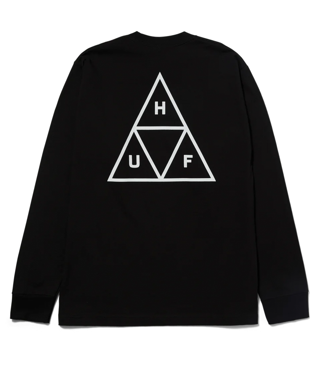 HUF Huf Set Tt L/S Tee - Black