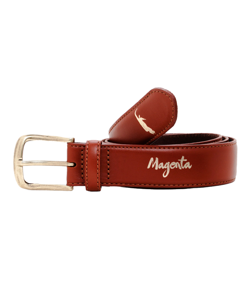 MAGENTA Pws Belt - Brown