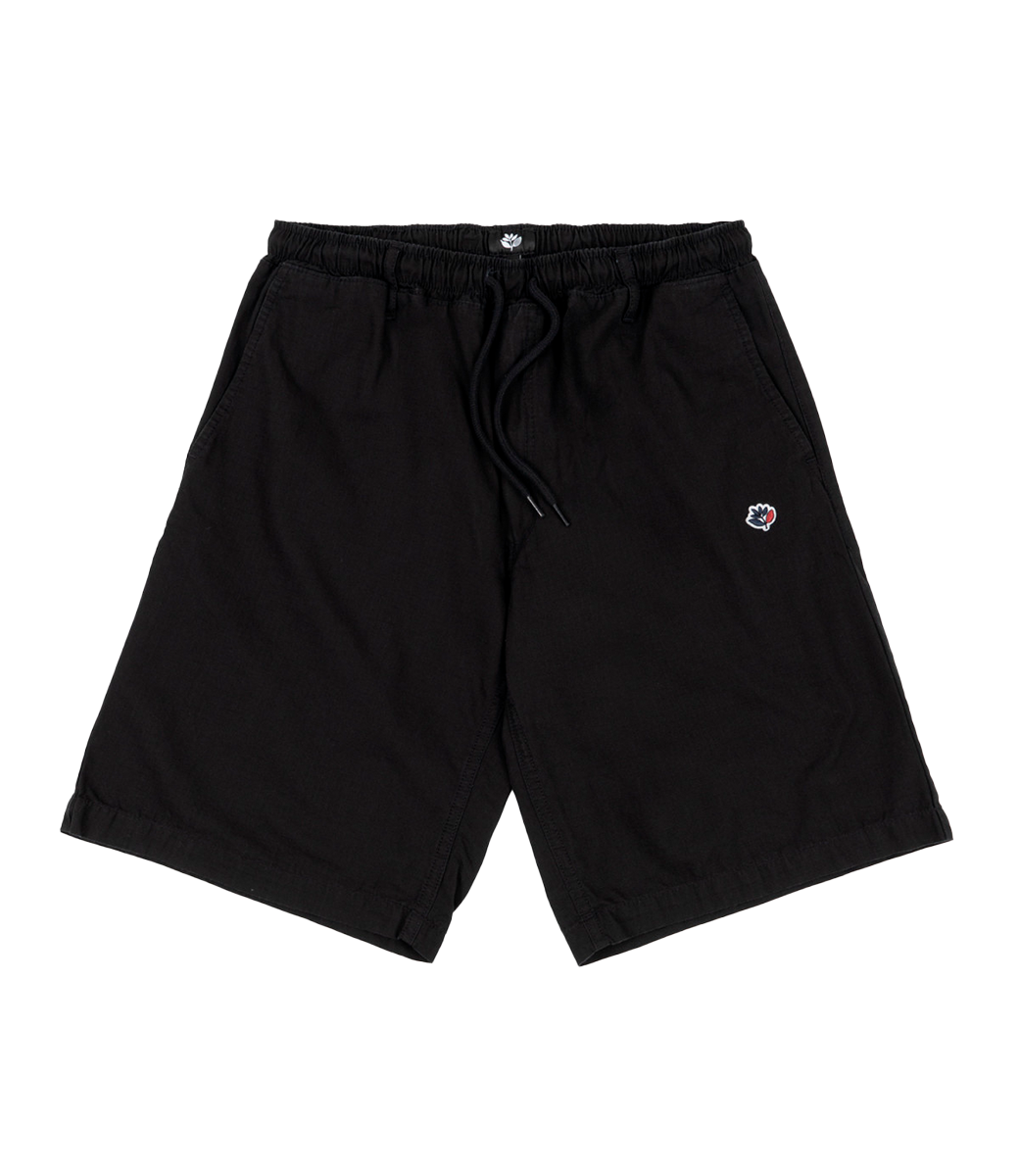 MAGENTA Loose Shorts Ripstop - Black