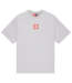 ELEMENT Square Logo Ss Tee - Mid Grey Heather