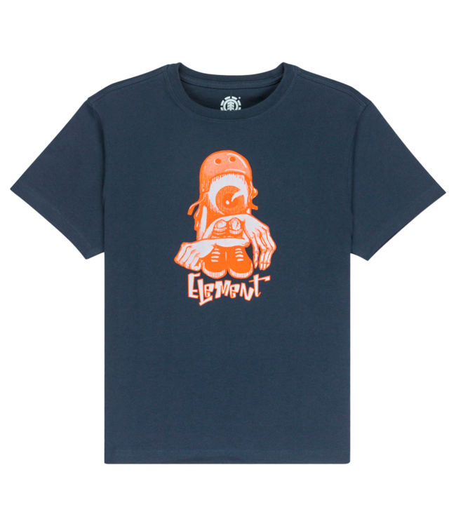 ELEMENT Rainy Day Ss Tee - Eclipse Navy