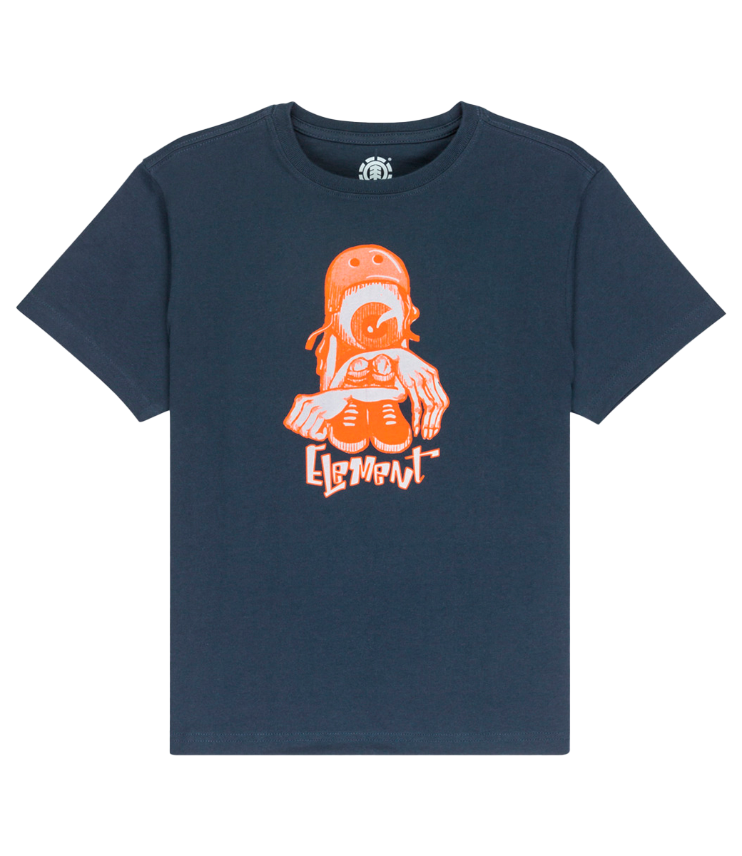 ELEMENT Rainy Day Ss Tee - Eclipse Navy