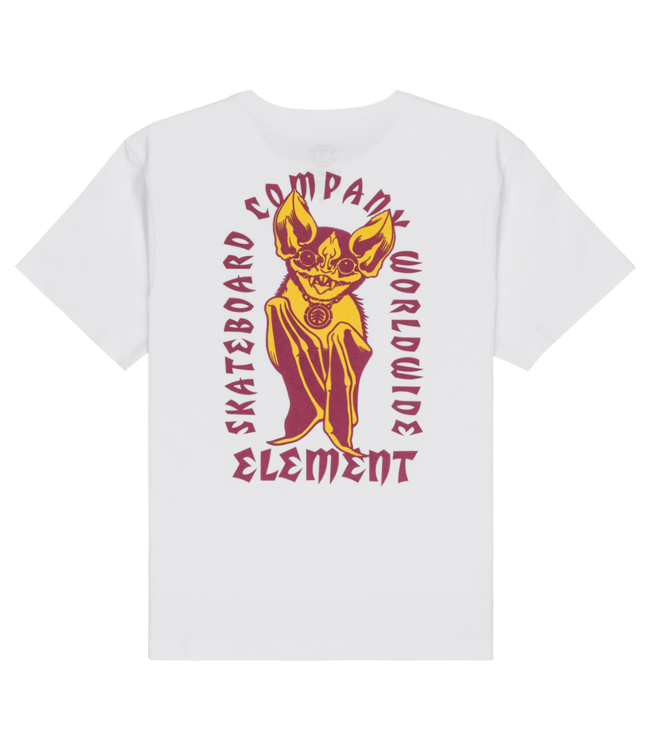 ELEMENT Bite Me Ss Tee - Optic White