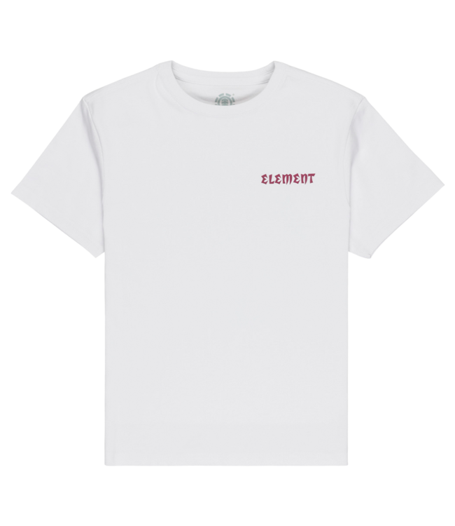 ELEMENT Bite Me Ss Tee - Optic White