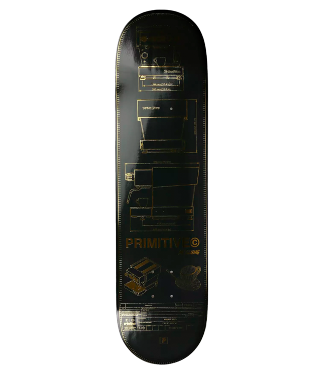 PRIMITIVE Mclung Double Shot Deck - Black