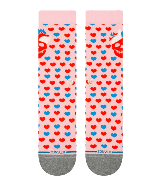 STANCE Hearted Crew Sock - Pink
