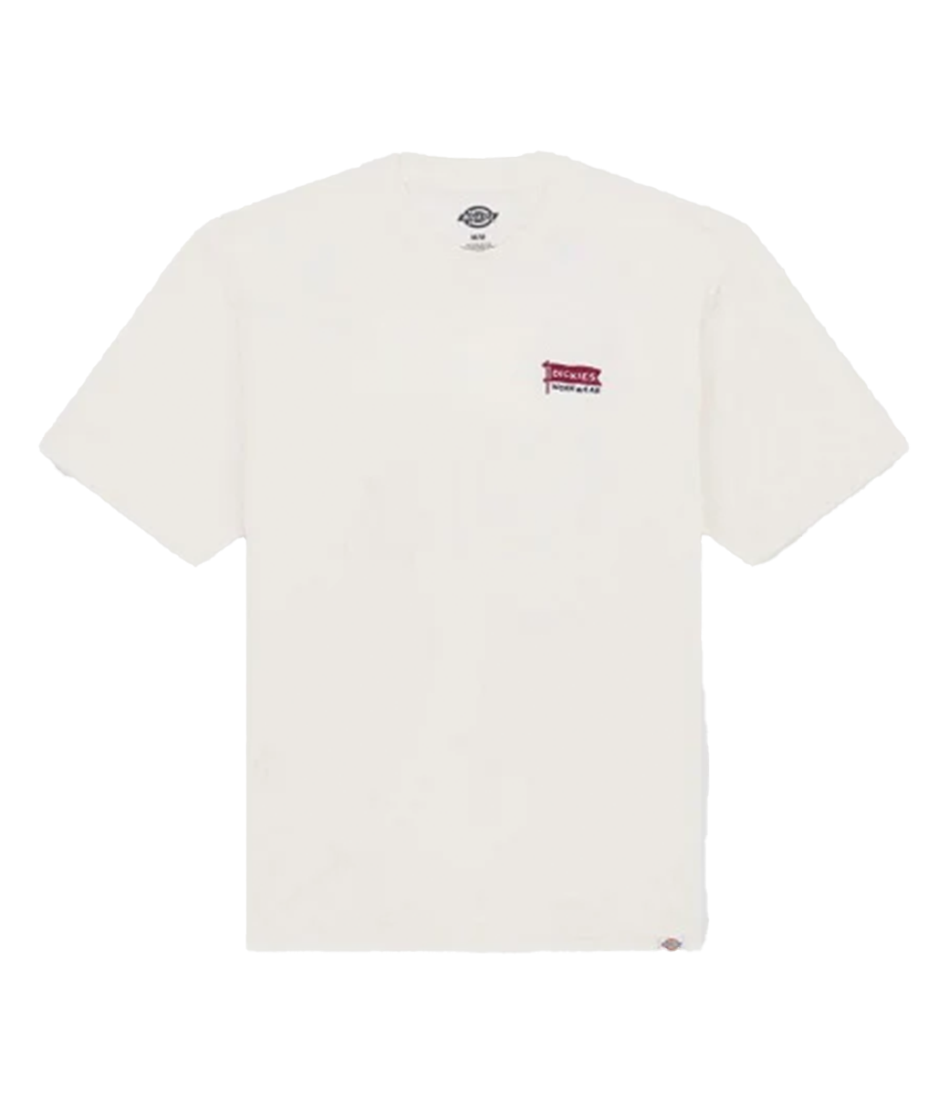 DICKIES Dickies Flag Ss Tee - Egret