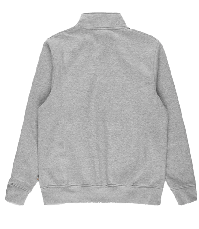 DICKIES Oakport Quarter Zip - Heather Grey