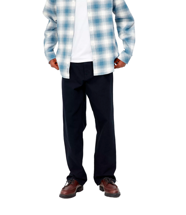 CARHARTT WIP Simple Pant - Dark Navy/Rinsed