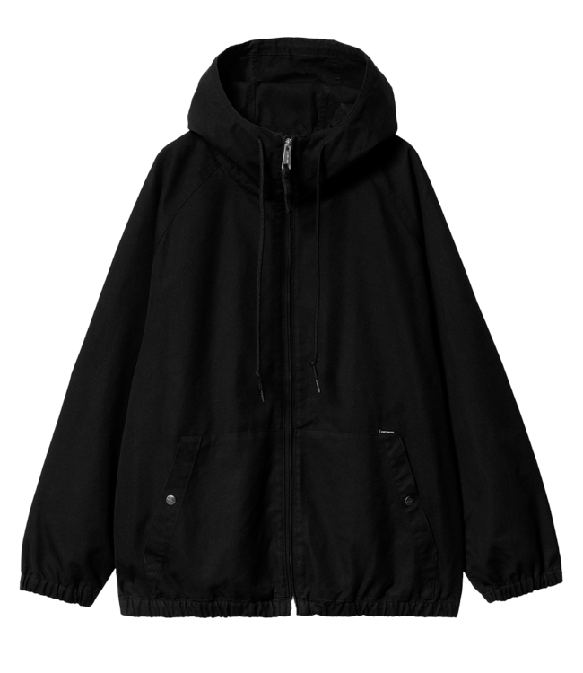 CARHARTT WIP Madock Jacket - Black/Stone Washed