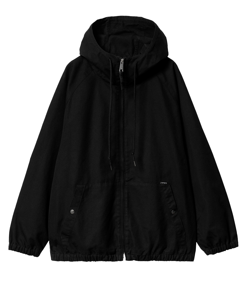 CARHARTT WIP Madock Jacket - Black/Stone Washed