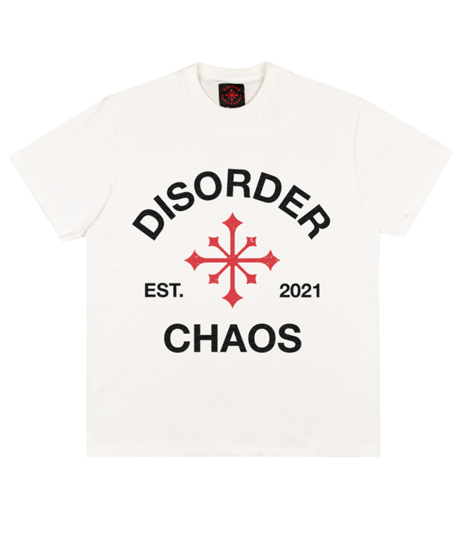 DISORDER Est 2021 Ss Tee - White