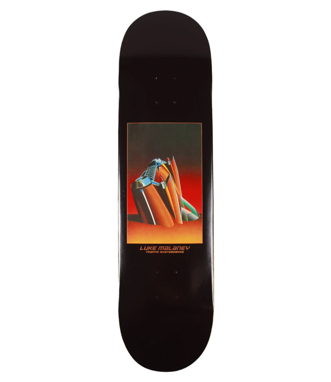 TRAFFIC SKATEBOARDS Luke Malaney On The Beach Deck