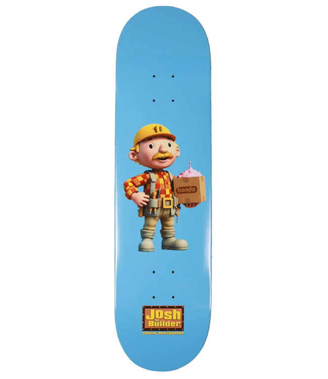 TRAFFIC SKATEBOARDS Josh Feist The Builder Deck