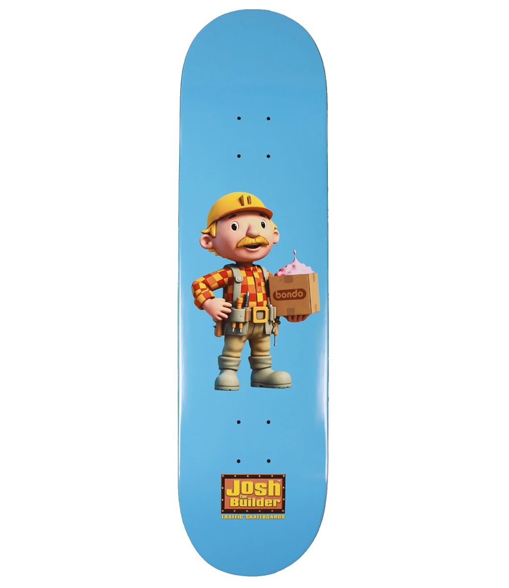 TRAFFIC SKATEBOARDS Josh Feist The Builder Deck
