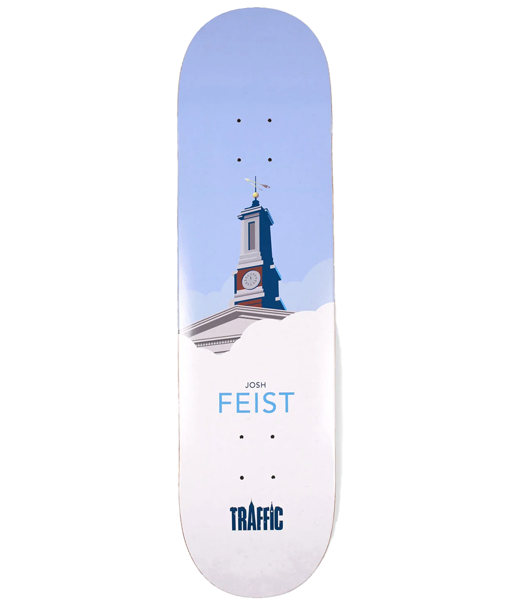 TRAFFIC SKATEBOARDS Josh Feist Cloud City Deck