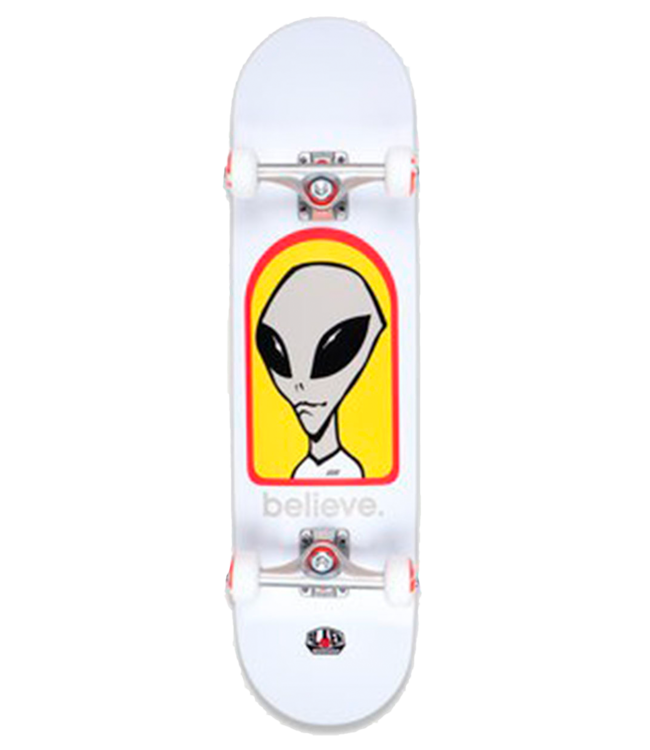 ALIEN WORKSHOP Believe Complete White - 8.0