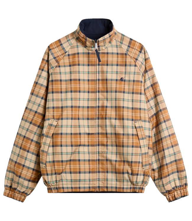 CARHARTT WIP Reversible Planer Jacket - Planer Check, Wall/Air Force Blue