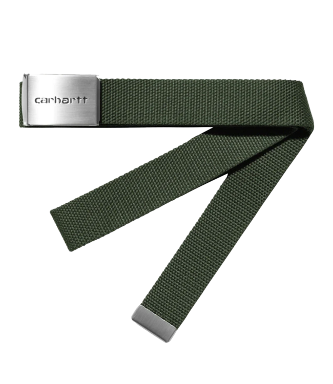 CARHARTT WIP Clip Belt Chrome - Opuntia