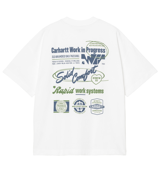 CARHARTT WIP S/S Networks T-Shirt - White