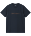 CARHARTT WIP S/S Script T-Shirt - Deep Night/Palisander CARHARTT WIP S/S Script T-Shirt - Deep Night/Palisander