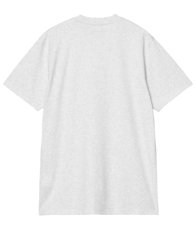 CARHARTT WIP S/S Script T-Shirt - Ash Heather/Rondo