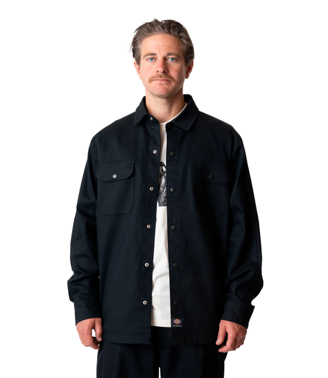 DICKIES Mike Anderson Ld Flx Shacket - Black