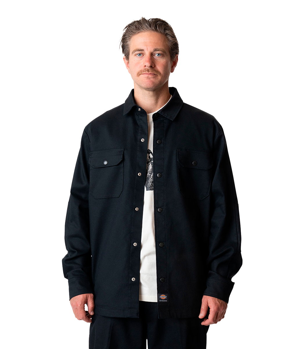 DICKIES Mike Anderson Ld Flx Shacket - Black