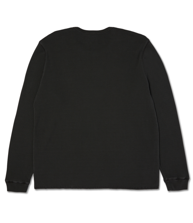 HUF Megablast Overdyed L/S Thermal - Asphalt