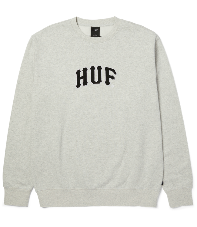 HUF Arch Applique Crewneck - Ash