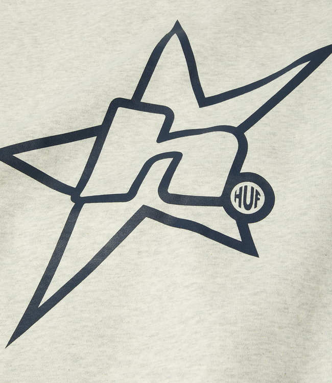 HUF H Star Logo P/O Hoodie - Ash